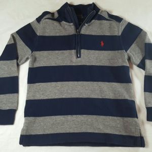 Little boys Polo Ralph Lauren half zip sweater SZ6